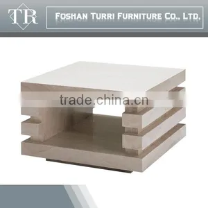 Iran Travertine Import With Glass Top Coffee Table thumbnail-6