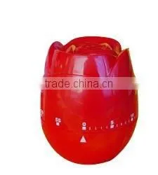 Rose Shape Plastic Sound Countdown Timer/kitchen Mechanical Timer thumbnail-1