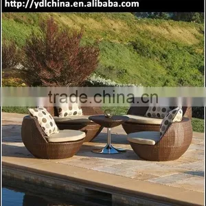 Wicker Rattan Cube Garden Furniture thumbnail-1