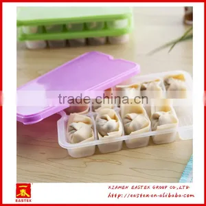 Fresh Dumpling Storage Box Reusable Food Storage Box 10 Grids thumbnail-5