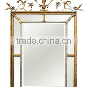 Hot Sales Living Room Furniture Console Table With Solid Wood Framed Mirror With Metal thumbnail-4