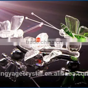 Crystal Islamic Art Transparent Unique Islamic Bird Model Corporate Crystal Gifts thumbnail-2
