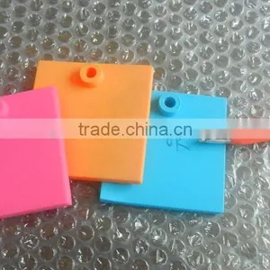 2015 Customized Eco Friendly Reusable Silicone Memo Pad With Ball Pen thumbnail-1