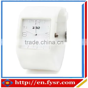 Fashion Silicone Quartz Watch Gel Watch Silicon Wristwatch thumbnail-1