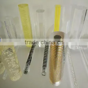 Colored Acrylic Plexiglass Bubble Cast Rod thumbnail-1