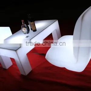 Modern Fashion Design Luxury L Shape Led Bar Sofa, Led Illuminated Furniture thumbnail-4