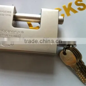 Large Size Rectangular Iron Padlock Steel Padlocks thumbnail-1