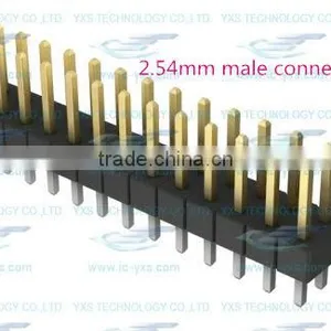 2.54mm 2*15pins Gold Plated Through Hole Connector PBC Series Dual Side Male Connector thumbnail-1