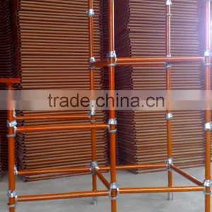 Galvanized Cuplock System Scaffolding Mainly Used for Building Bridges, Tunnels and Metro Stations thumbnail-1