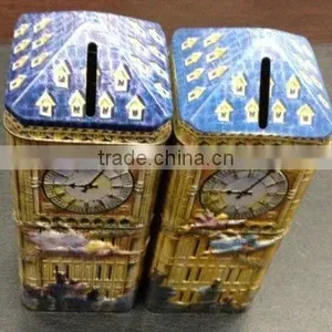 House Shaped Coin Bank With Nice 3D Embossing thumbnail-1
