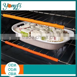 Amazon New Products 2016 Silicone Heat Resistant Oven Rack Edge Clip thumbnail-5