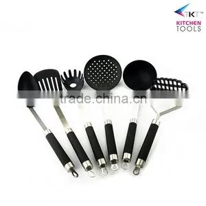 Kitchenware Stainless Steel Kitchen Utensils 6 Pieces Nylon Cooking Utensils thumbnail-2