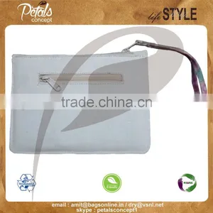 Customized Printing Canvas Zip Make up or Gadget Storage Bag Pouch thumbnail-2