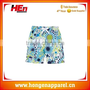 Hongen Apparel 2016 Fashion Holiday Sublimation Print Men Quick-drying Beach Short thumbnail-1