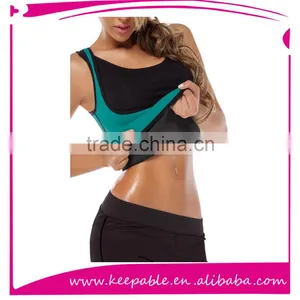 100 % Latex Neoprene Body Slimming Shaper Vest Waist Cincher With Zipper thumbnail-1