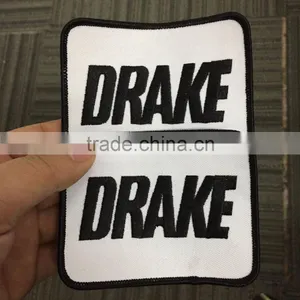 2016 Custom Fashion Durable Washable Garments Embroidery Patch Badges thumbnail-2