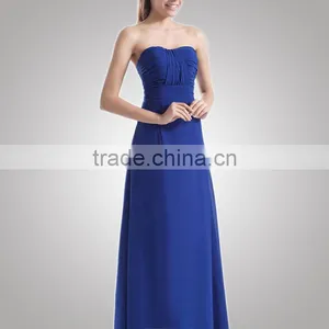 Active Popular Style New Model Chiffon Floor Length Bridesmaid Dress Free Sample Available thumbnail-2