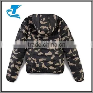 Custom Woman Camouflage Jacket Windbreaker thumbnail-2
