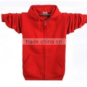 Zipper Plus Bonnet Blouses Male and Fat Plus-size Cardigan Fleece Men With Hood Long Fatty Sport Coats thumbnail-5