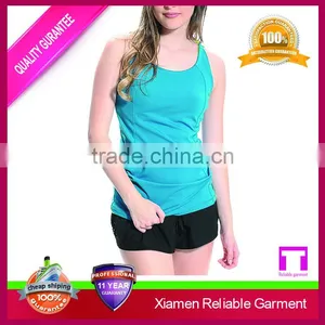 Custom Yoga Tank Top Women's Sexy Fitness Running Singlet Design thumbnail-5