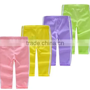 Factory Wholesale 100% Cotton Children Sweat Pants and Girls Trousers thumbnail-1