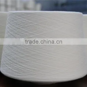 T/C 40/60 45S Customized Combed Bleached Cotton Yarn for Knitting Weaving Industry thumbnail-3