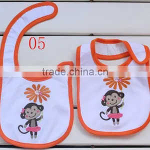 High Quality Cotton Baby Bib for Sale Various Animal Can be Choosed thumbnail-1