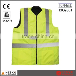 Security Hi-viz En471 Standard Reflecting Safety hi Vis Vest thumbnail-1