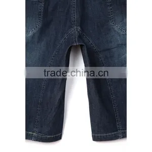 2016 European and American Woven Boys Denim Gradient Printing Pants Fashion Skinny Child Jean thumbnail-6