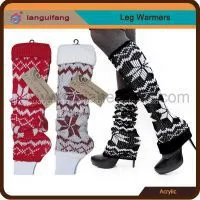 China Socks Manufacturer Custom Women&ladies Wool Leg Warmers thumbnail-3