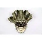 Hand Made Venetian Jester Mask For Masquerade Ball 17 Inch Face Mask thumbnail-1