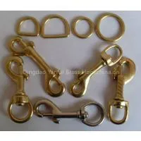 Solid Brass Spring Snap Hook thumbnail-3