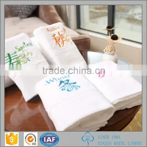 Factory Price Cotton Hutel Used Customized Promotional Embroidery Thick Hand Towel for Wholesale thumbnail-1