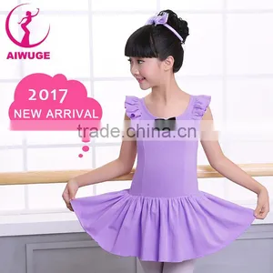 Summer Girls Toddler Ballet Tutu Dress Sleeveless Ballet Dancewear Kids Ballet Practice Leotard thumbnail-1