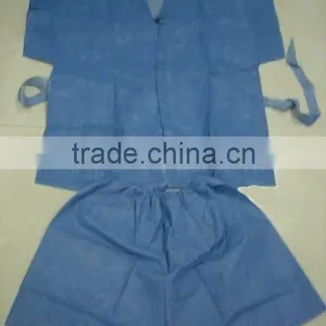 Disposable Short-sleeved Shirt and Shorts/surgical Gowns thumbnail-1