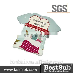 JS Coatings Sublimation T Shirt Shaped Ceramic Ornament H018 thumbnail-2