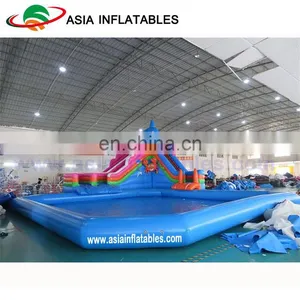 2017 Aqua Jump Inflatable Floating Water Park , Inflatable Water Park On Show thumbnail-4