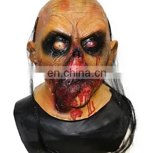 Latex Adult Zombie Mask Awful Halloween Ghoulish Productions thumbnail-2