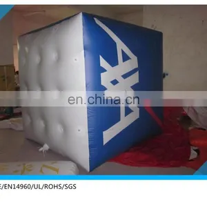 Cheap Price Inflatable Cube Helium Balloon Float on the Sky thumbnail-1