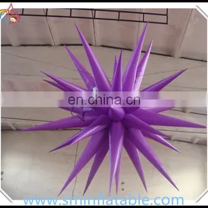 Colorful Inflatable Led Star, Advertising Multi Angle Lighting Star ,hanging Ceiling Wedding Party Concert Star Decor thumbnail-1