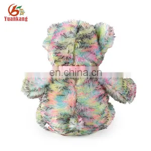 ICTI Factory Plush Colorful Teddy Bear Toy for Kids thumbnail-3