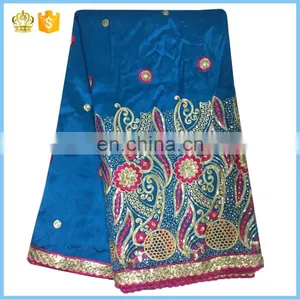 Most Popular African Fabric George Lace With Sequins, Newest Style African Lace H16012443 thumbnail-1