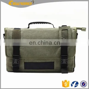 Casual Canvas Mens Cross Body Messenger Shoulder Weekender Bag /Leisure Men Bag/Canvas Bag Men thumbnail-1