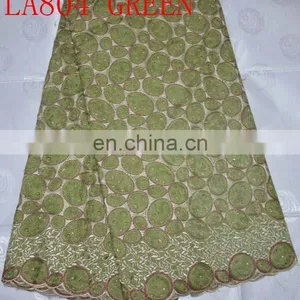 High Quality Swiss Voile Lace Fabric(FL804) African Heavy Lace thumbnail-1