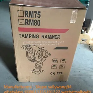 Factory Direct Sales Honda gx 160 Engine Tamper Rammer CompactorGasoline Tamping Rammer thumbnail-4