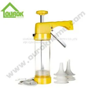 PLASTIC MANUAL COOKIE PRESS FOR DIY CK101 thumbnail-1
