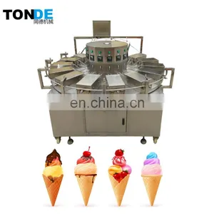 Ice Cream Sugar Cone Maker/Waffle Cone Forming And Baking Machine thumbnail-5