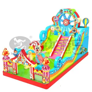 Inflatable Bouncer Combo , Inflatable Playground With Inflatable Slide for Sale thumbnail-1