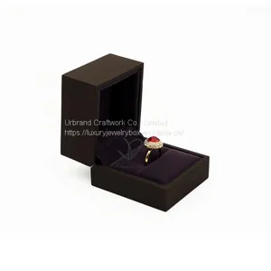 Custom Color Painted Wooden Ring Box, Bracelet Box, Pendant Box, Necklace Box thumbnail-4
