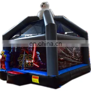 Wars Theme Kids Inflatable Dark Castle Fun Jumping City for Sale thumbnail-1